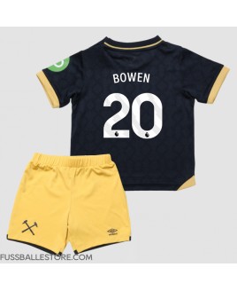 Günstige West Ham United Jarrod Bowen #20 3rd trikot Kinder 2025-26 Kurzarm (+ Kurze Hosen)